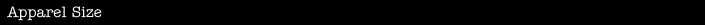 Men's Size