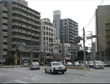 旭橋駅からの道のり3