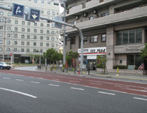 旭橋駅からの道のり4