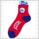 �y���Ԍ��艿�i�zNBA Team Logo Short Crew Socks�@��/��/76ers