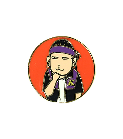 INOUE TAKEHIKO SLAMDUNK ピンバッヂ 清田信長