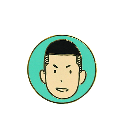 INOUE TAKEHIKO SLAMDUNK ピンバッヂ　沢北栄治