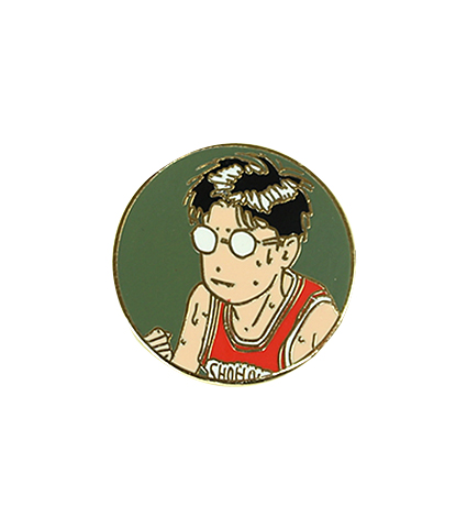 INOUE TAKEHIKO SLAMDUNK ピンバッヂ　木暮公延