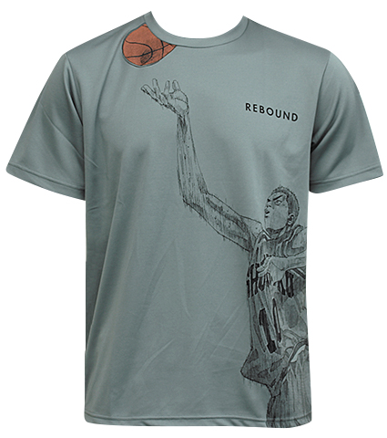 INOUE TAKEHIKO SLAMDUNK 花道Rebound Tee　グレー