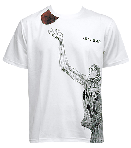 INOUE TAKEHIKO SLAMDUNK 花道Rebound Tee　白