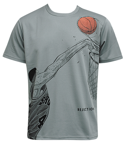INOUE TAKEHIKO SLAMDUNK 赤木Rejection Tee　グレー
