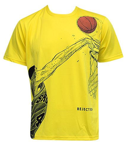 INOUE TAKEHIKO SLAMDUNK 赤木Rejection Tee　イエロー