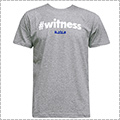 NIKE LeBron Hushtag Witness Tee�@�O���[