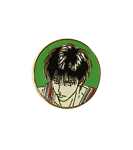 INOUE TAKEHIKO SLAMDUNK ピンバッヂ　流川楓-2