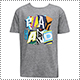 K1X Play Hard Franchise Tee�@�_�[�N�O���[