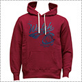Watch&C Script Hoody　マルーン