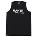 AKTR Bootleg Logo Mesh Tank　黒