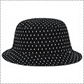 K1X Scribble Bucket Hat　黒/白