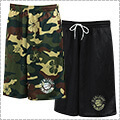 SLAM Hibis Camo RV Short　ミリタリー/黒
