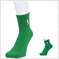 NBA Logoman Short Crew Socks　緑