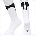 NIKE Elite Versatility Crew Socks　白/黒