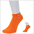 NBA Logoman No Show Socks　オレンジ