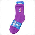 NBA Logoman Socks 2Pack　紫