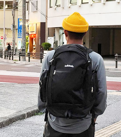Ballaholic Ball on Journey Backpack　黒