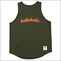 Ballaholic Logo Tanktop　オリーブ/オレンジ