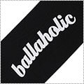 Ballaholic Logo Jacquard Bath Towel　黒/白