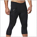 2XU Compression 3/4 Tights　黒/黒