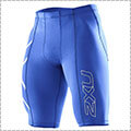 2XU Compression Short　ロイヤルブルー/銀