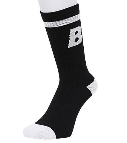 Ballaholic B Socks　黒/白
