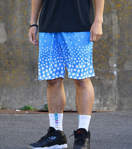 Ballist Star Shorts　ブルー/白