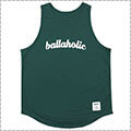Ballaholic Logo Tanktop　ダークグリーン/白