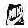 NIKE Heritage Gym Sack　黒/白
