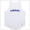 Ballaholic Logo Tanktop　白/ブルー