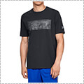 UNDER ARMOUR SC30 Logo SS Tee　黒/スティール