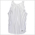 Ballaholic Stripe Tanktop　白/黒