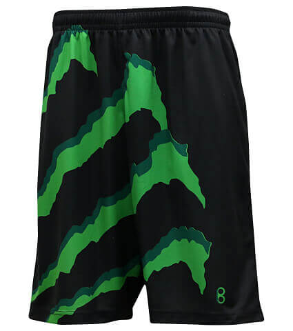 Ballist Claw Shorts　黒/グリーン