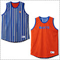 AKTR Brush Stripe Rev Tank　青/オレンジ