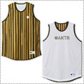 AKTR Brush Stripe Rev Tank　緑/白