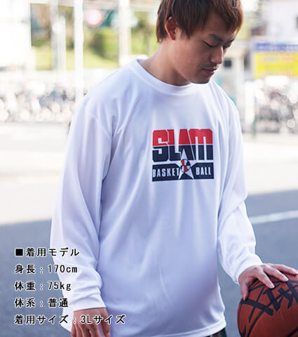 SLAM Barcelona L/S 黒/白