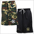 Ballist Hibis Camo RV Shorts　ミリタリー/黒