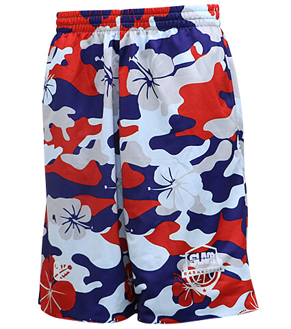 Ballist Hibis Camo RV Shorts　USA/ネイビー