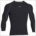 UNDER ARMOUR HG Armour L/S　黒/スティール