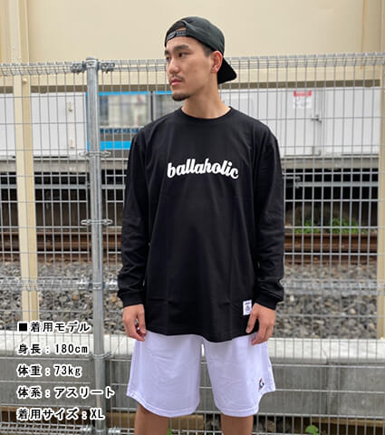 Ballaholic Logo LongTee　黒