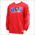 Mitchell&Ness SLAM Cover L/S A.Iverson　赤/アレン・アイバーソン
