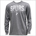 UNK NBA POLY L/S　グレー/スパーズ