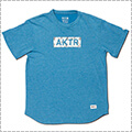 AKTR Bleeding Camo Box Logo Tee　青
