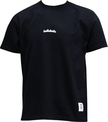 Ballaholic Small LOGO Tee 2019　黒/白