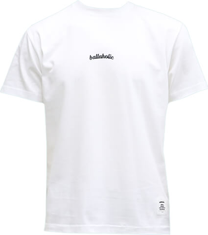 Ballaholic Small LOGO Tee 2019　白/黒