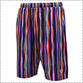 AKTR Summer Stripe Shorts　L-RED