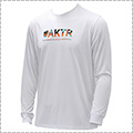 AKTR Extreme Logo L/S Sports Tee　白