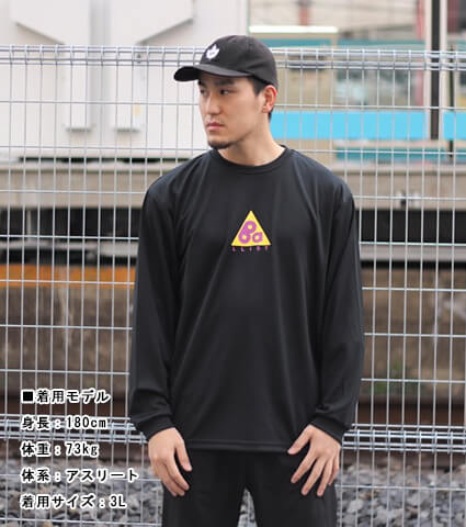 Ballist Triangle L/S　黒/黄